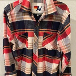 Aviator Nation Plaid Flannel - M
